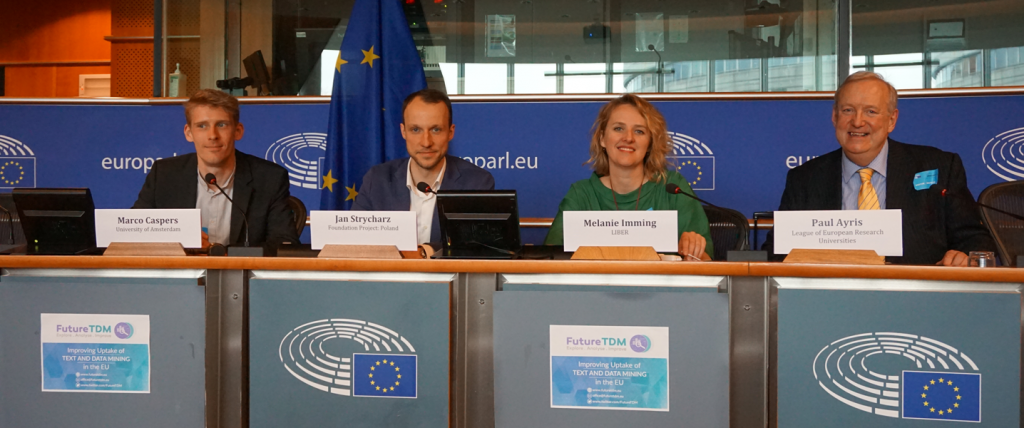 FutureTDM Workshop II at the European Parliament